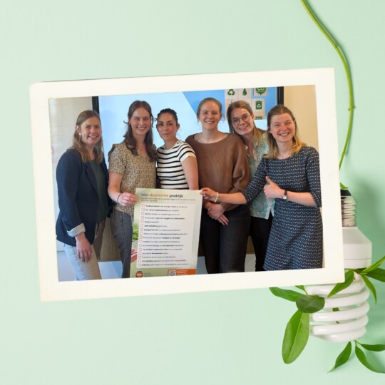 Duurzame praktijk, de NVH helpt jou op weg - Nederlandse Vereniging van Huidtherapeuten